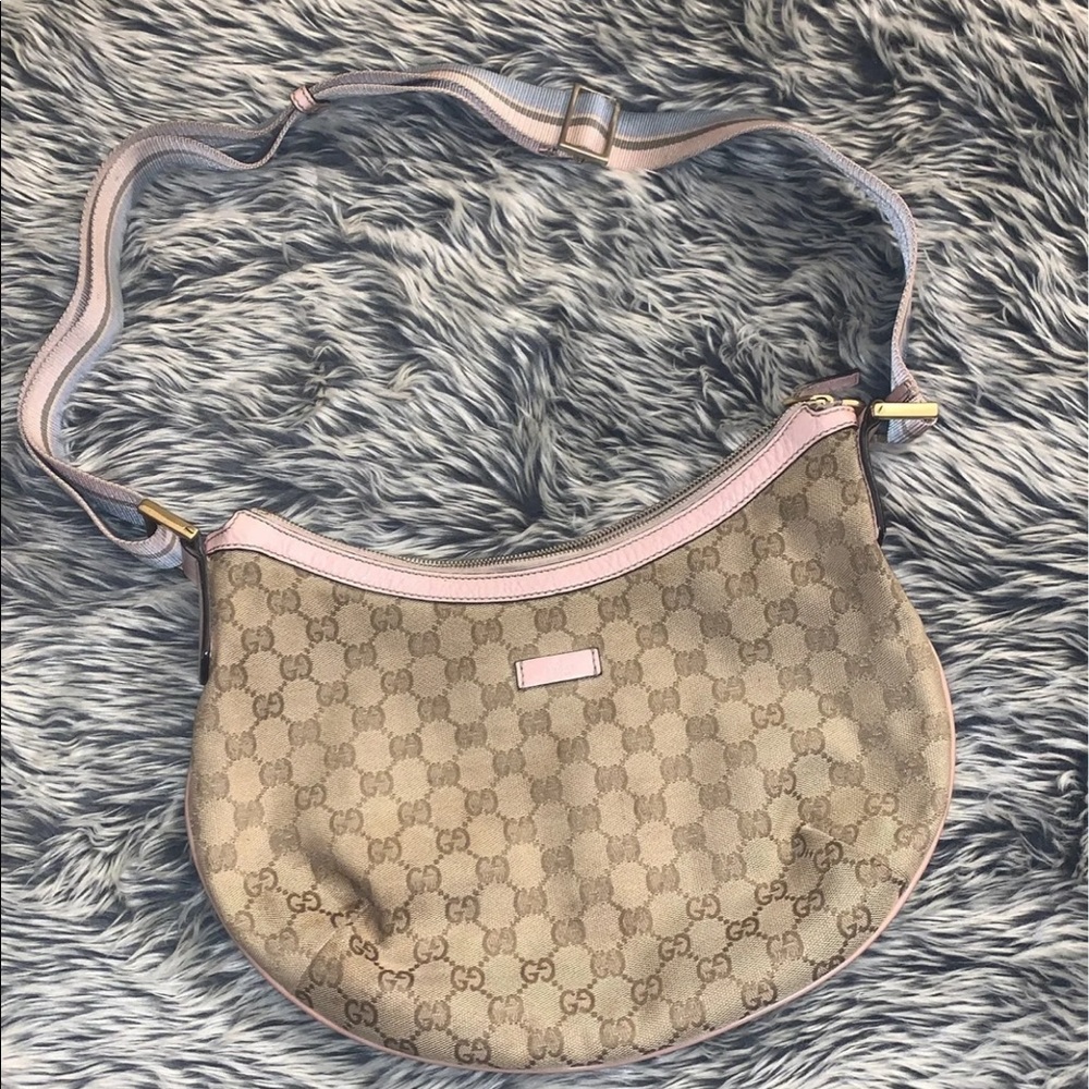 Gucci Monogram Messenger Bag